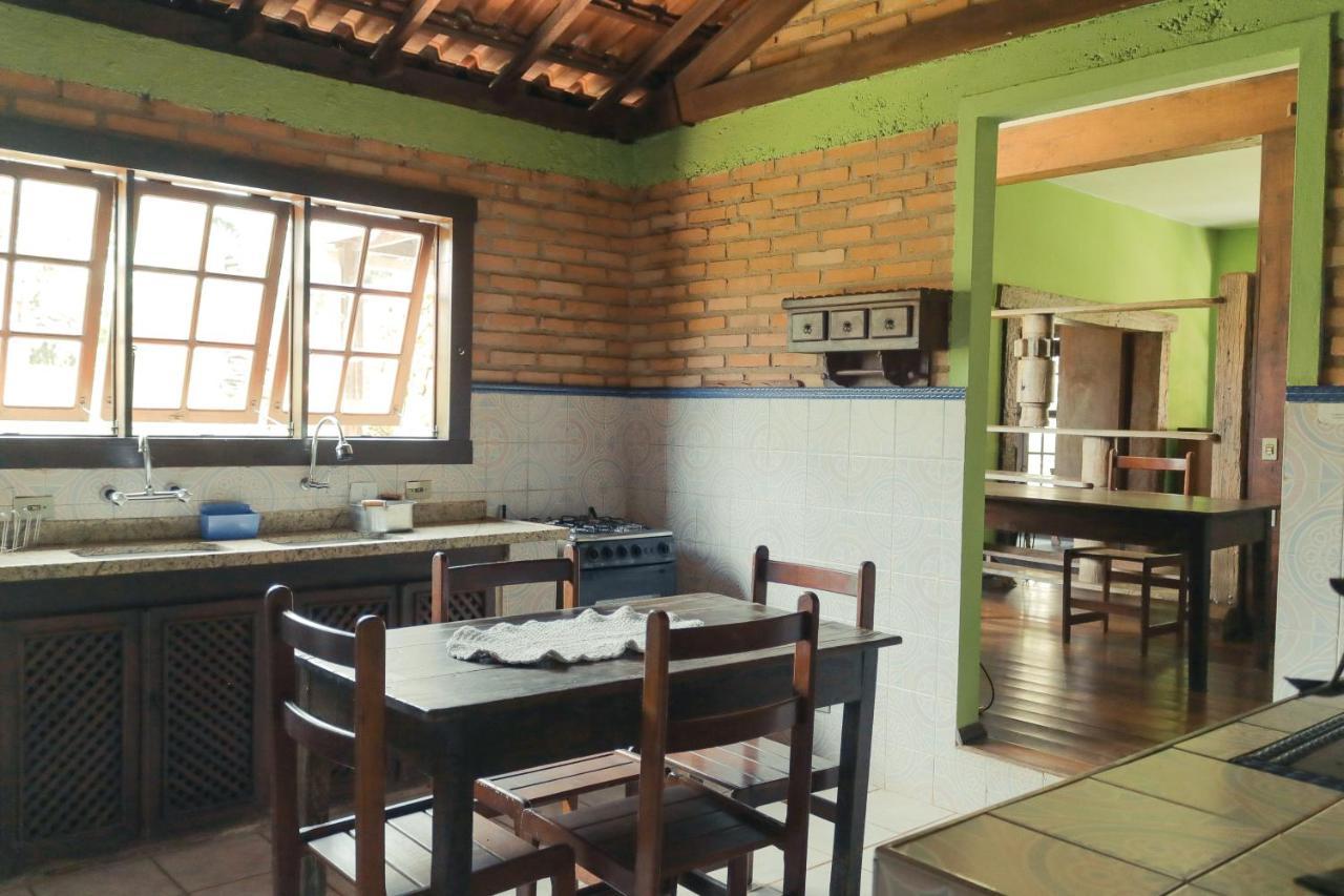 Em Tiradentes, Minas Gerais, Casa Tipica E Espacosa Em Terreno Arborizado Ngoại thất bức ảnh