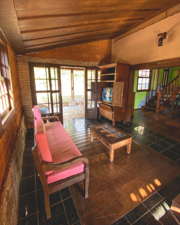 Em Tiradentes, Minas Gerais, Casa Tipica E Espacosa Em Terreno Arborizado Ngoại thất bức ảnh